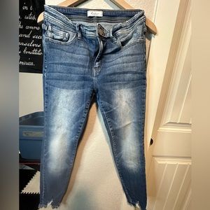 Kancan Mid rise, ankle skinny